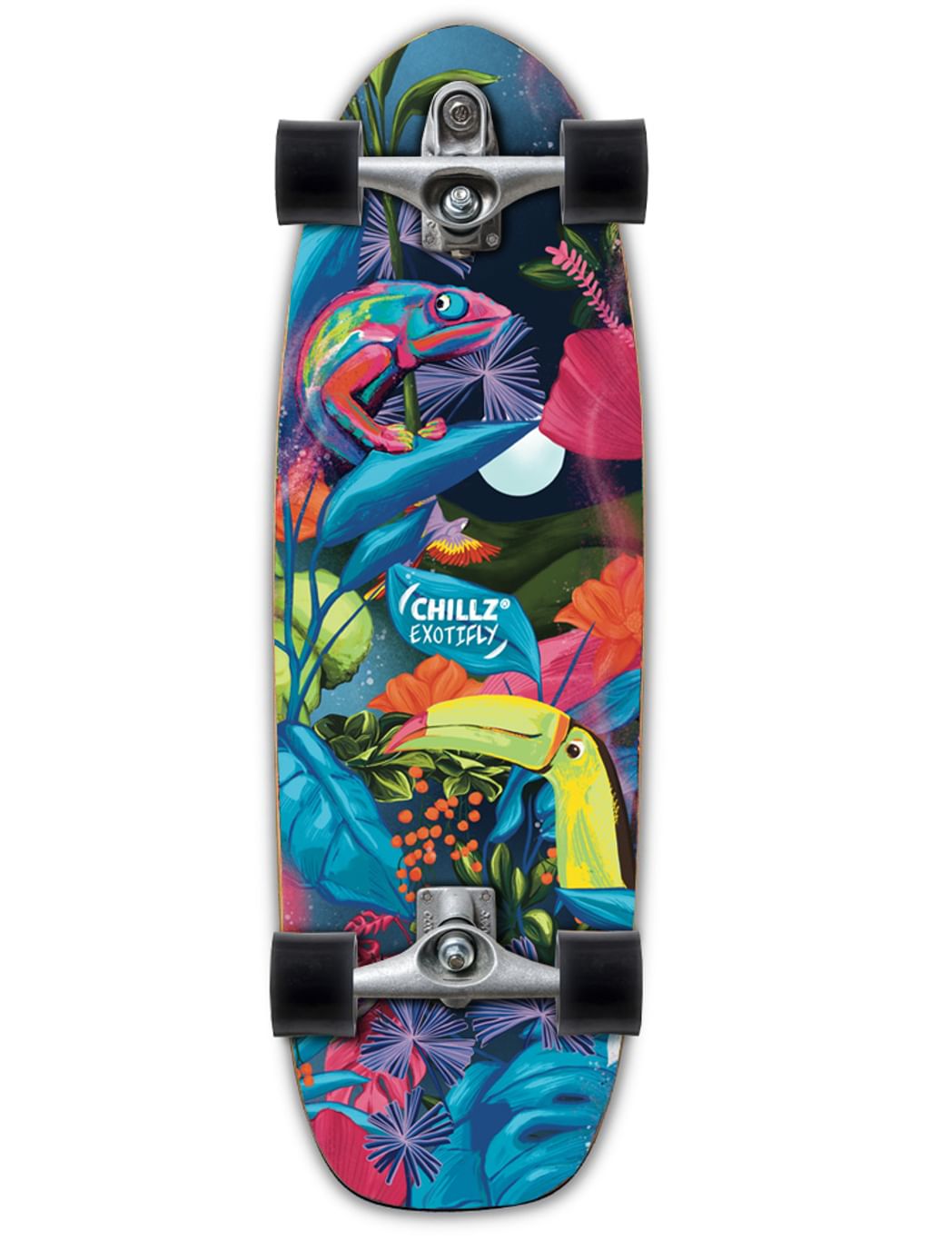 Chillz® Exotifly Surfskate - Cruiser 30,7"  