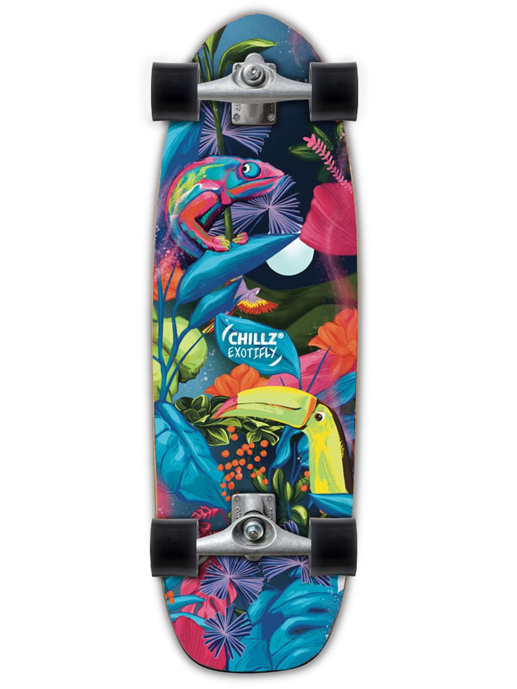 Chillz® Exotifly Surfskate - Cruiser 30,7"  