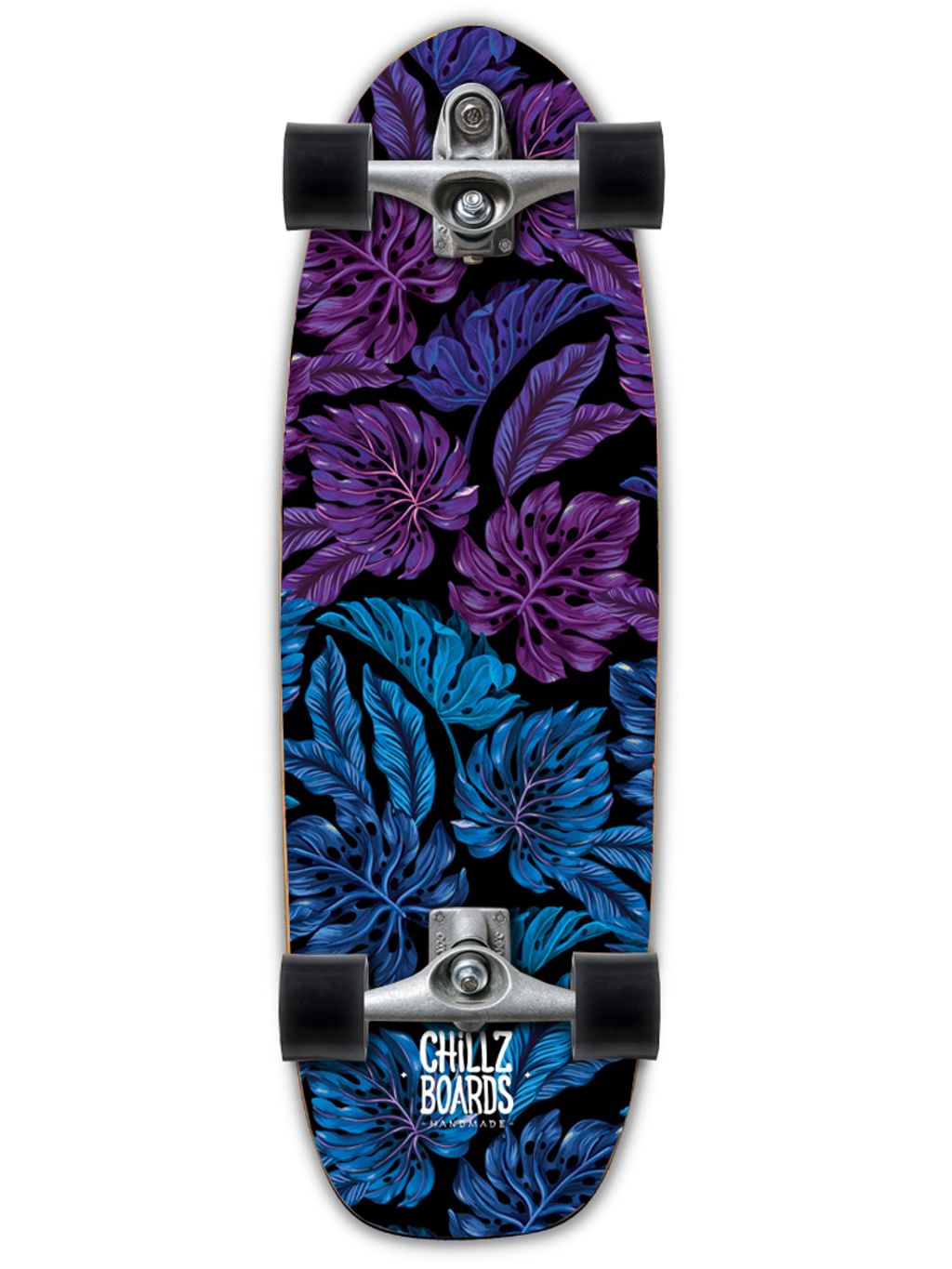 Chillz® Coral Drift Surfskate - Cruiser 30,7" Bambus    