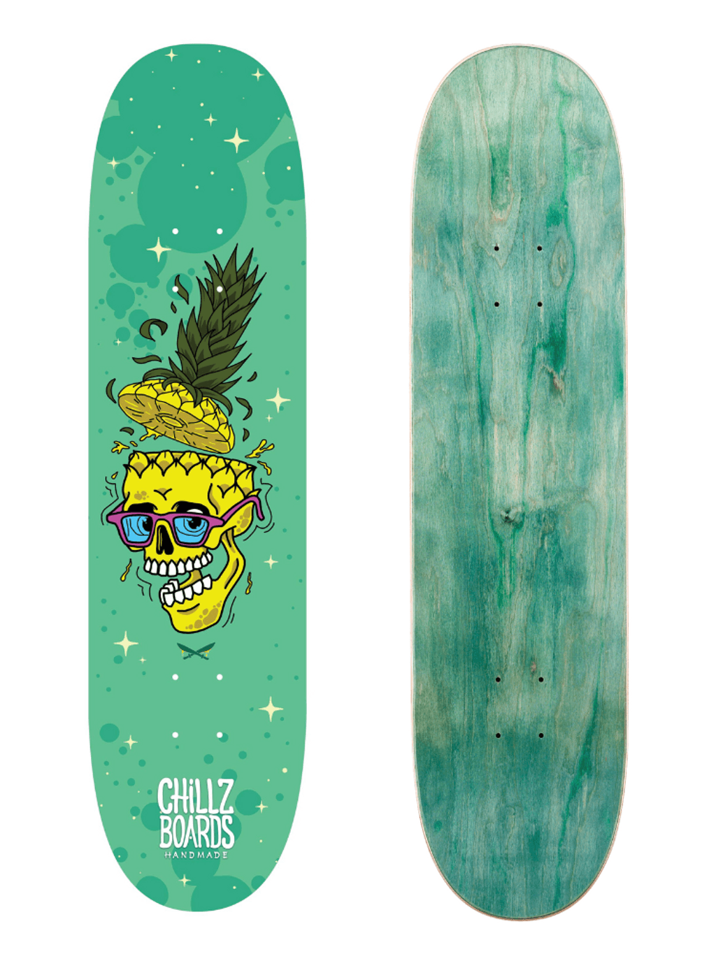 CHILLZ® Pineapple Green 8″