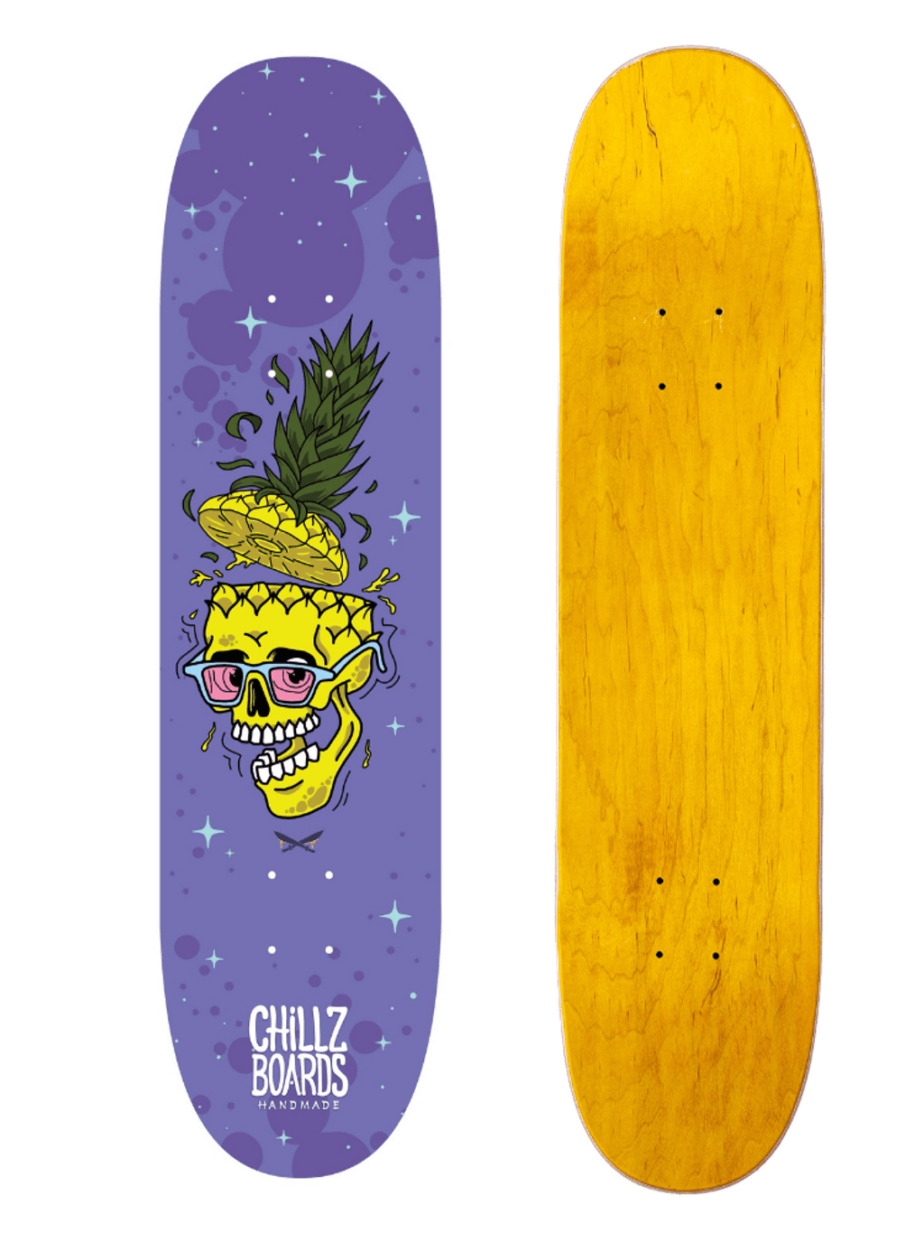 CHILLZ® Pineapple Violet 7.7″