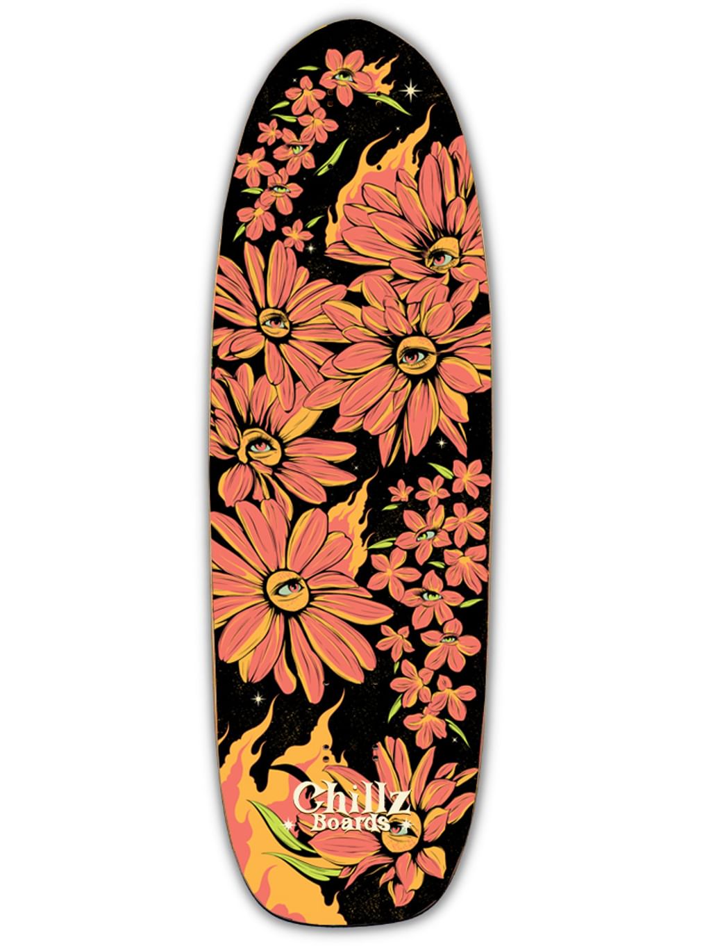 Chillz® Blooming Eye Surfskate - Cruiser 30,7"   