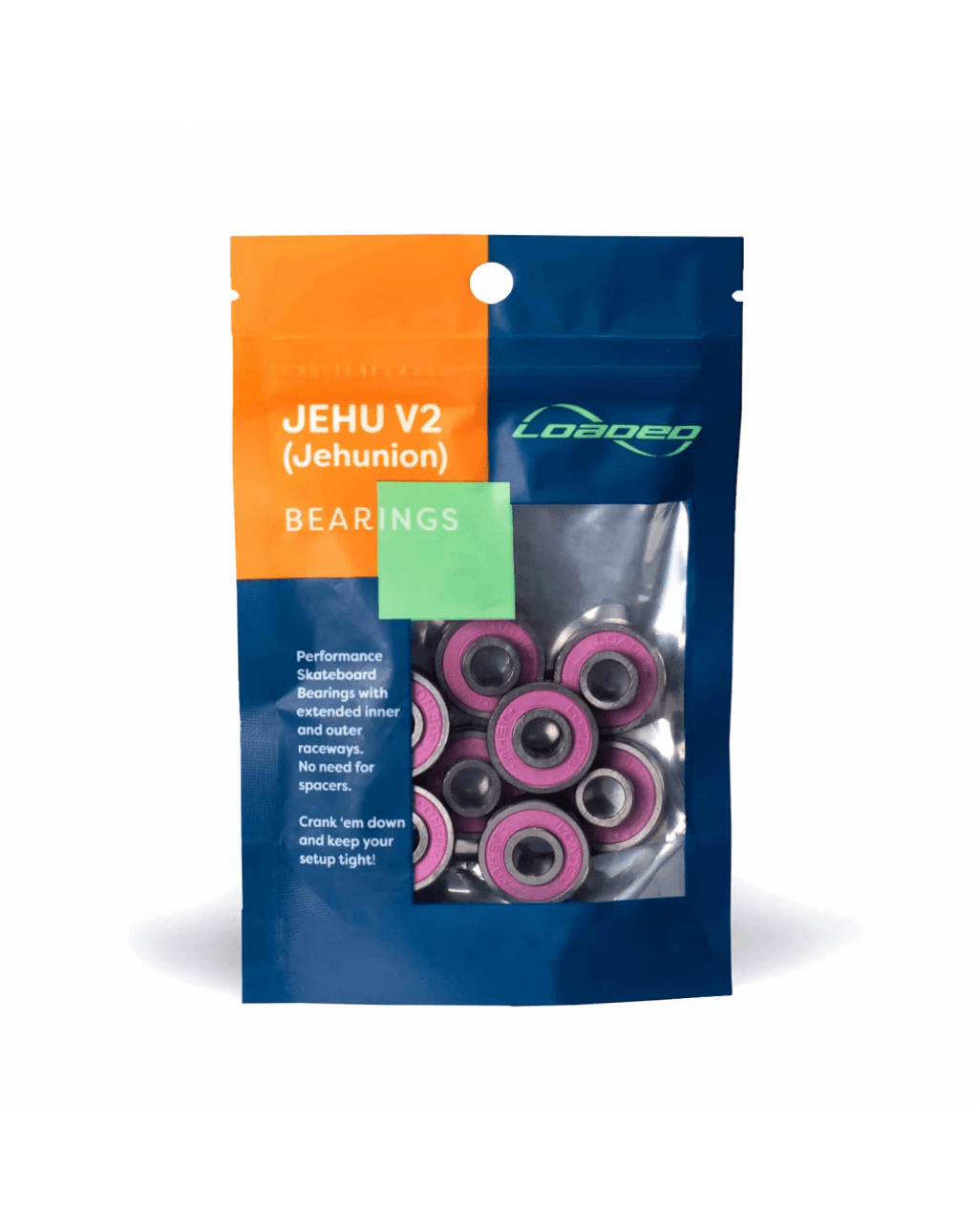 Loaded JEHU V2 Bearing Bearings 8 pieces 