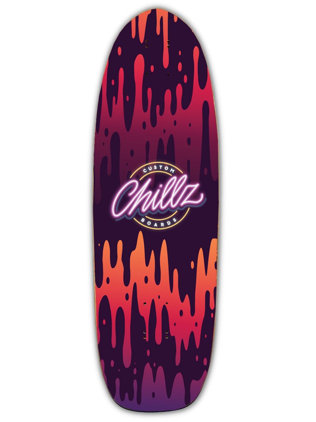 Chillz® Neon Vibes Surfskate - Cruiser 30,7"   