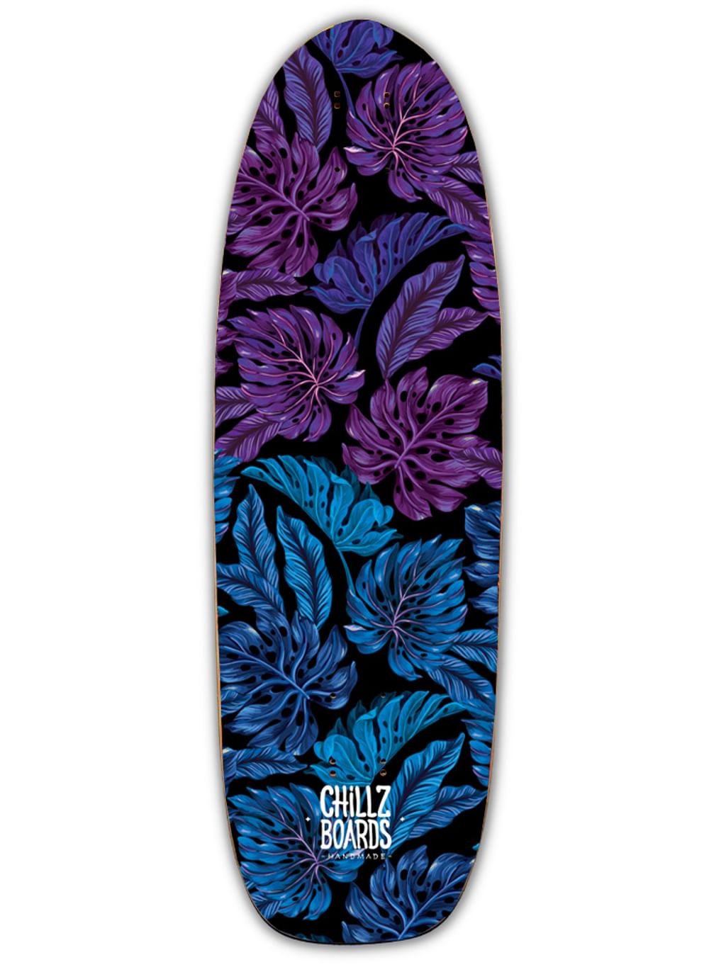 Chillz® Coral Drift Surfskate - Cruiser 30,7" Bambus    