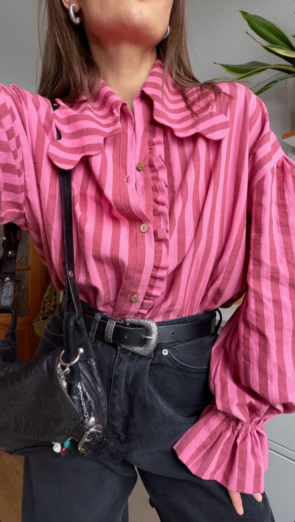 PRE ORDER - Bawełniana koszula w paski 