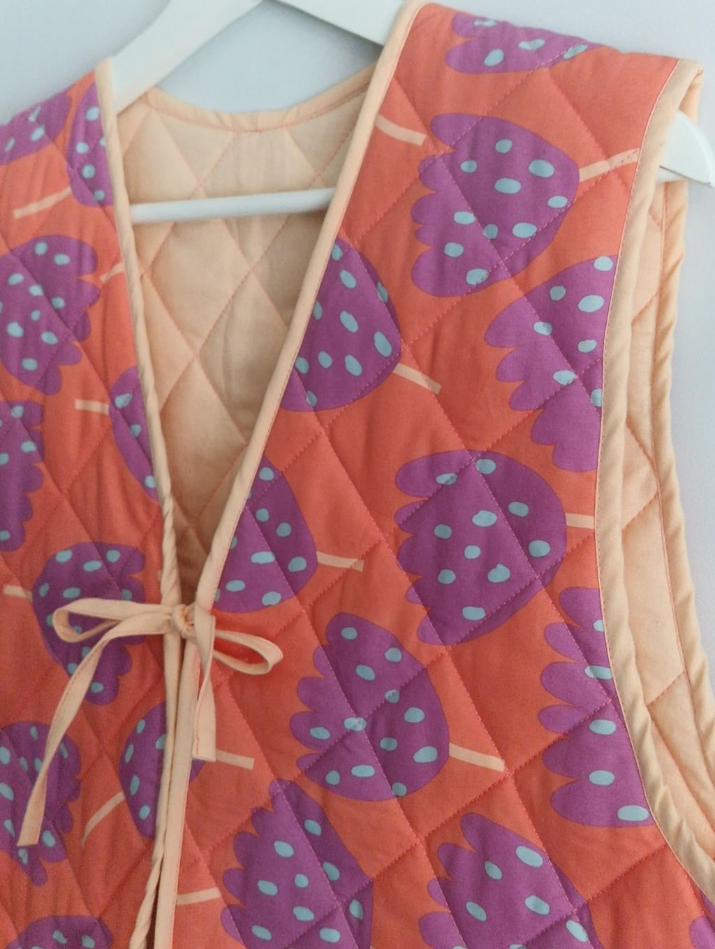 Pikowana kamizelka Tulips Violeta