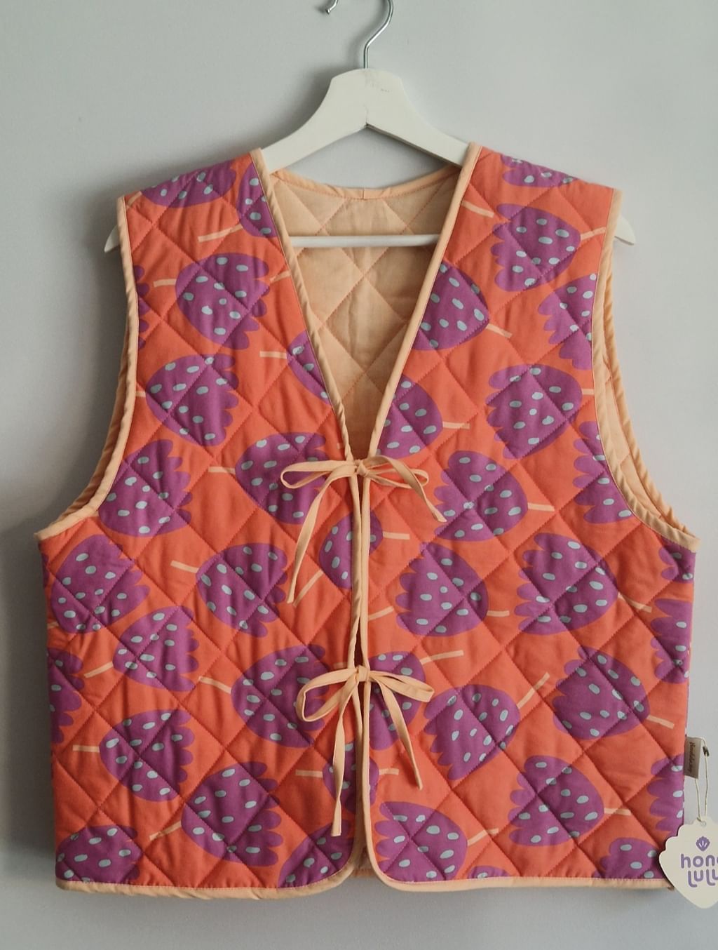 Pikowana kamizelka Tulips Violeta