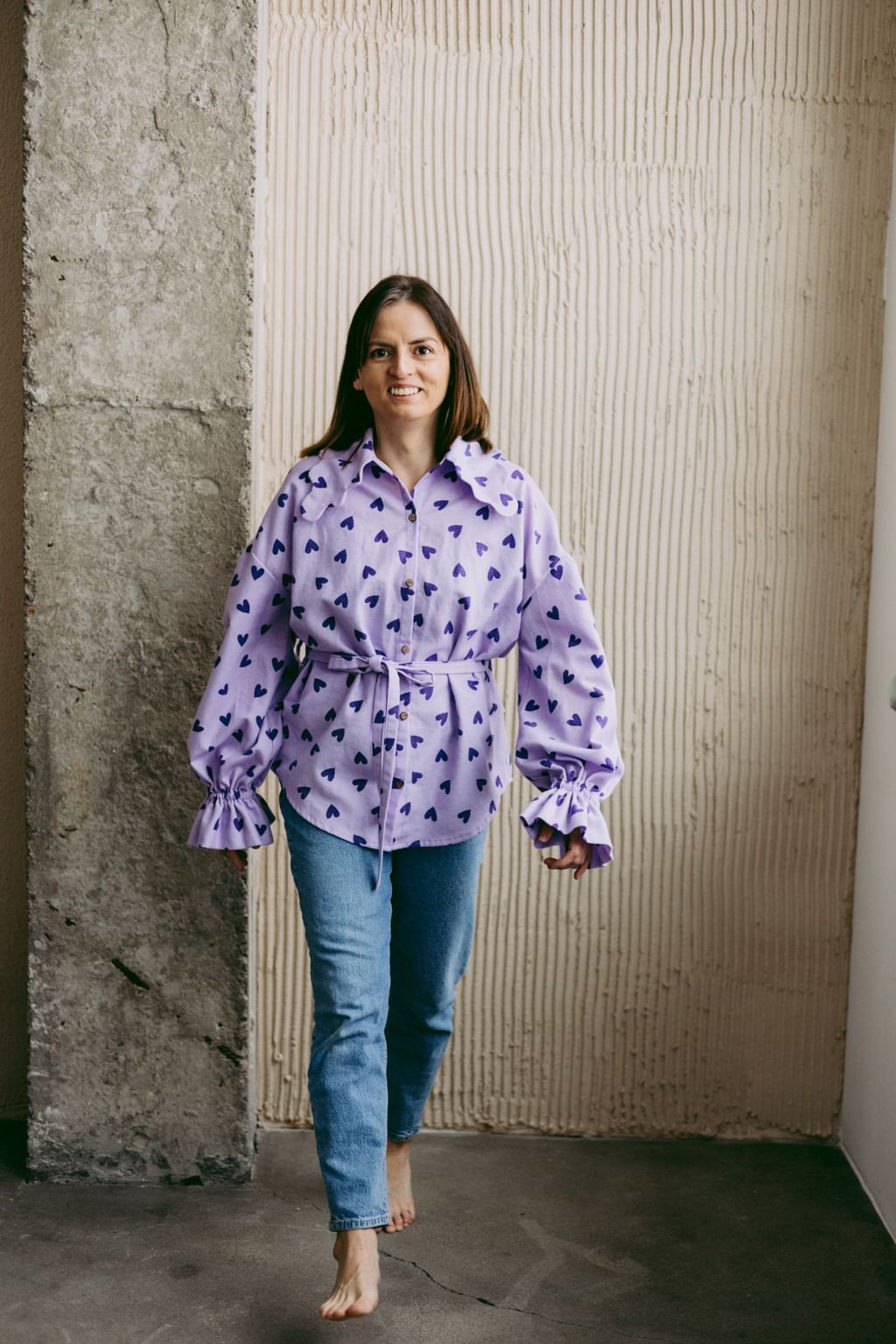 Koszula Hearts Violeta