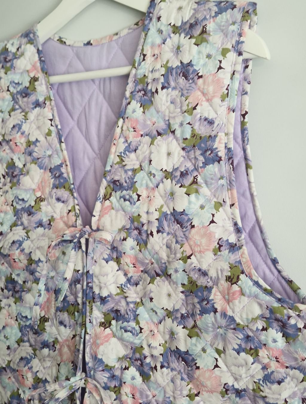 Pikowana kamizelka Retro Blue