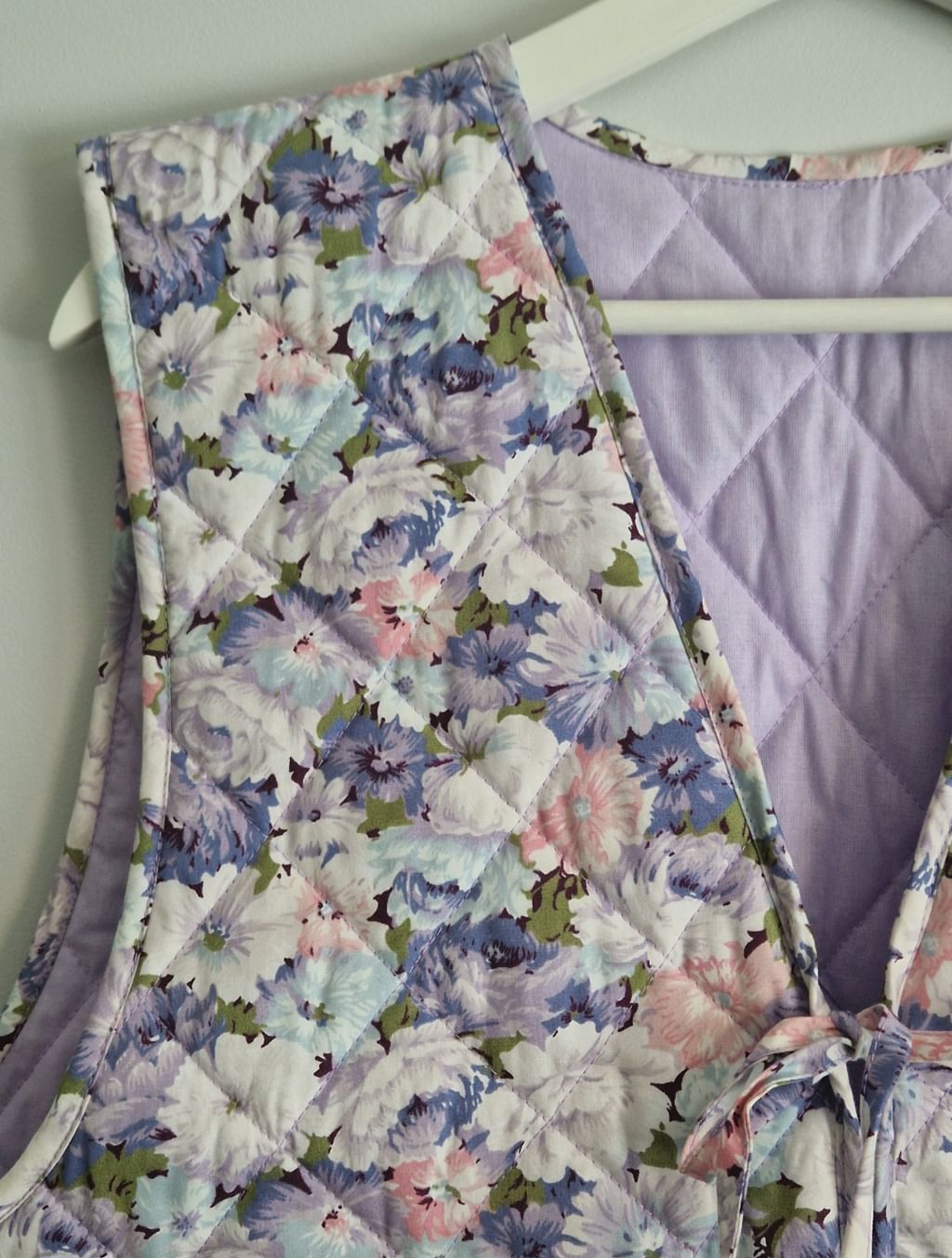 Pikowana kamizelka Retro Blue