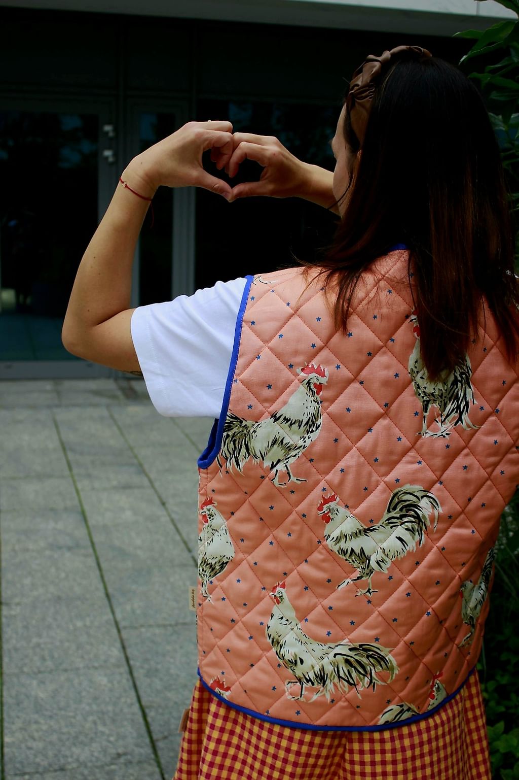 Pikowana kamizelka Roosters