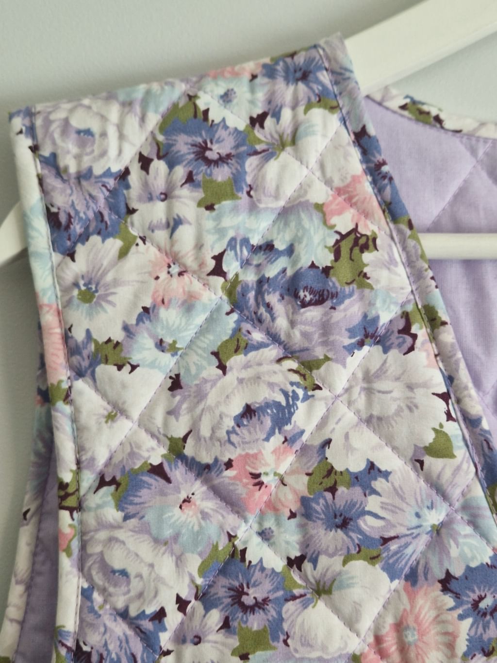 Pikowana kamizelka Retro Blue