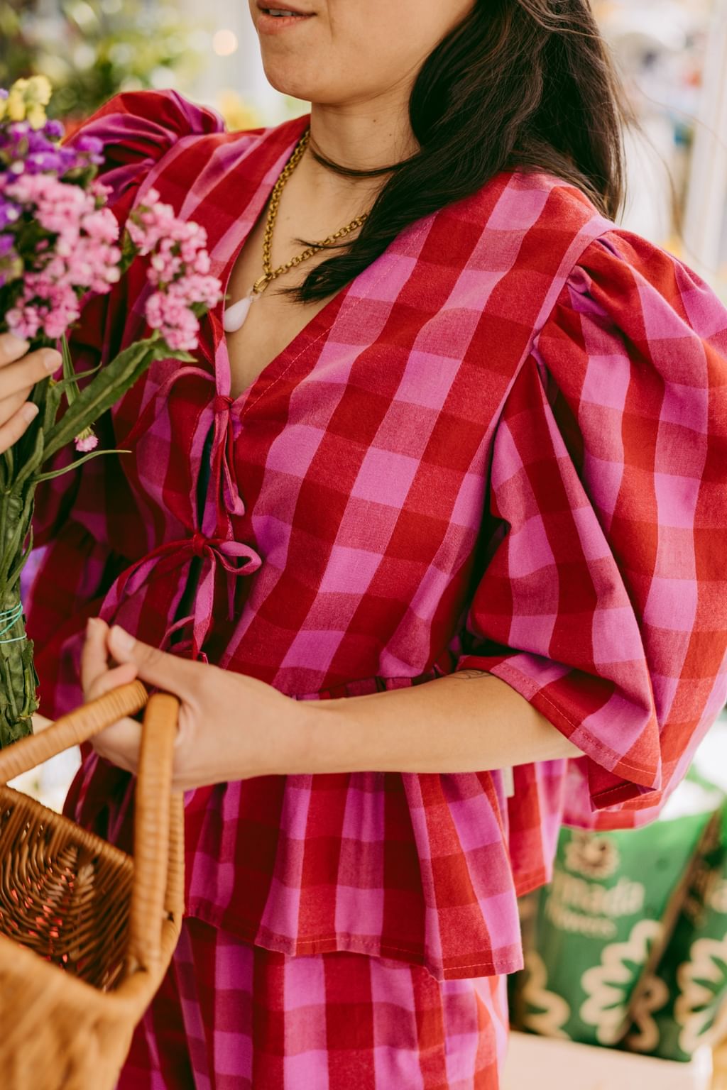 Bluzka Red Hot Pink