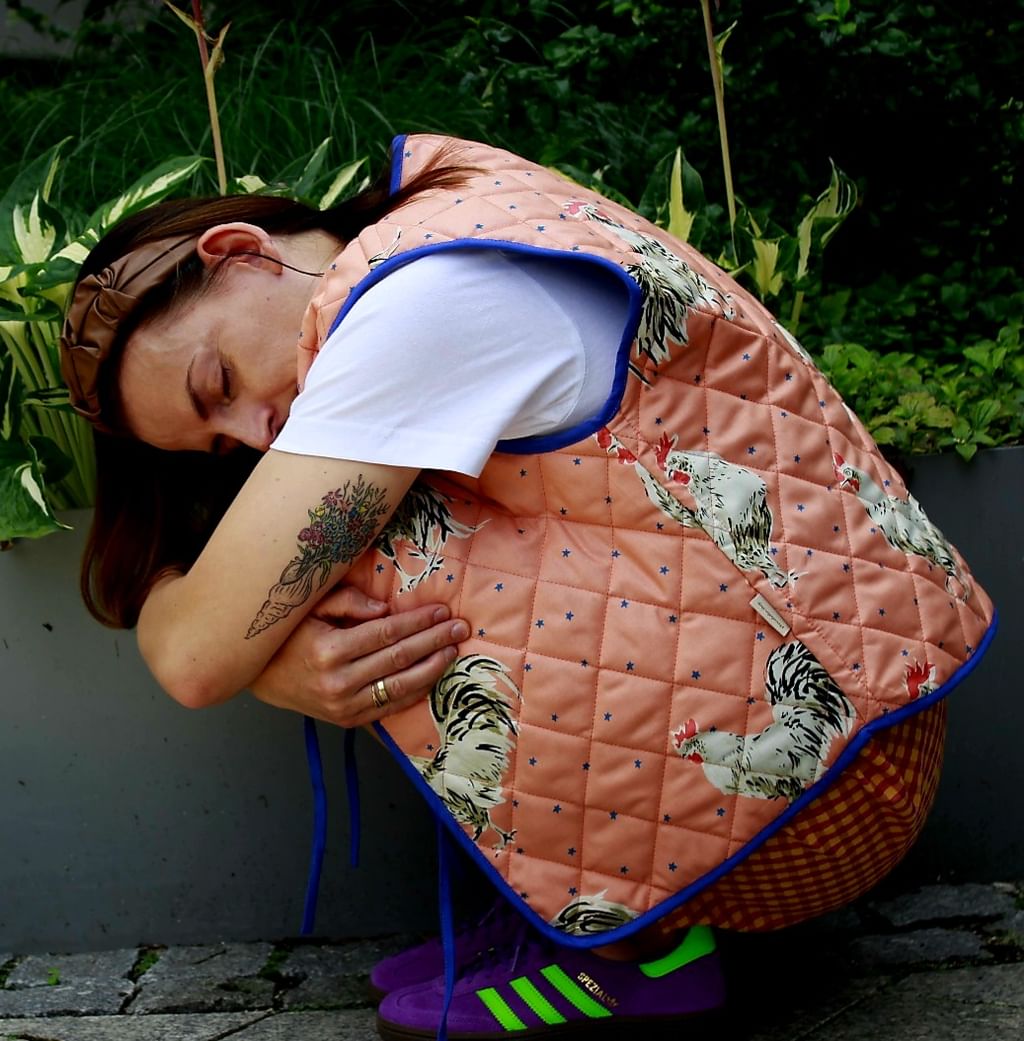 Pikowana kamizelka Roosters