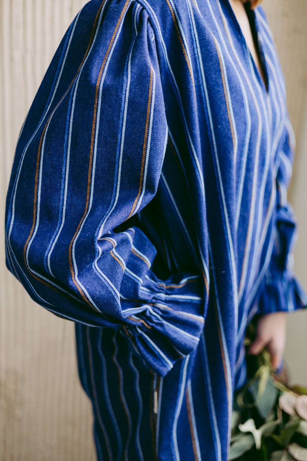 Sukienka Jeans Strips