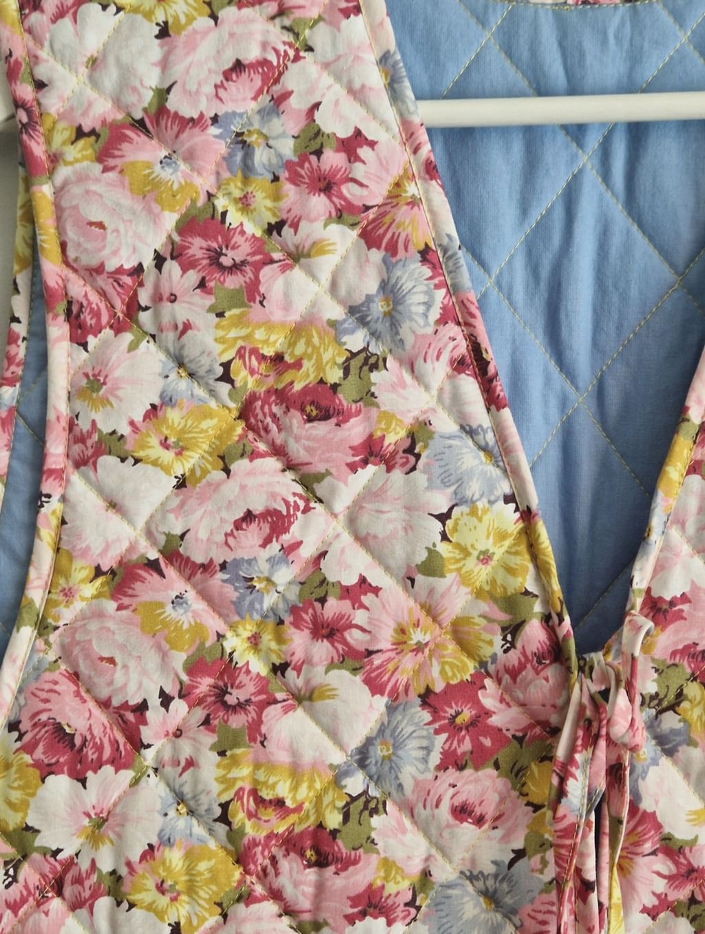 Pikowana kamizelka Retro Yellow 