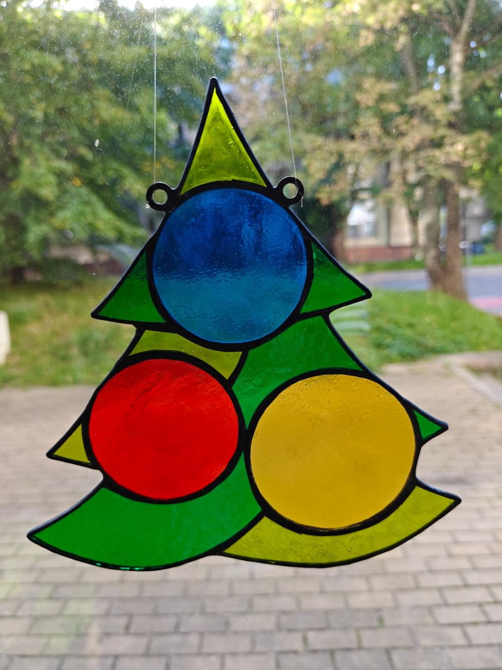 Zawieszka Choinka Kolorowa