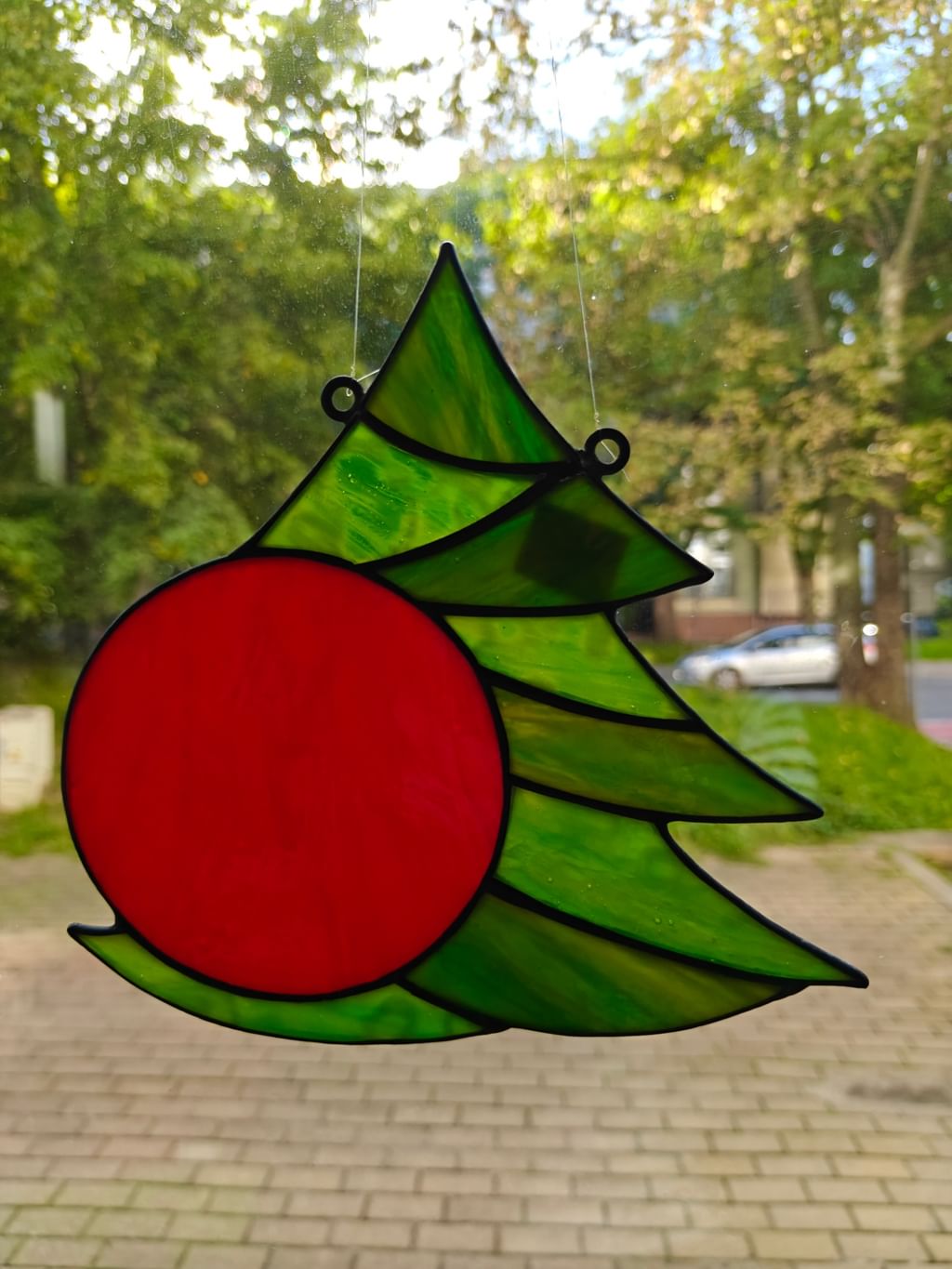 Zawieszka Choinka Kula