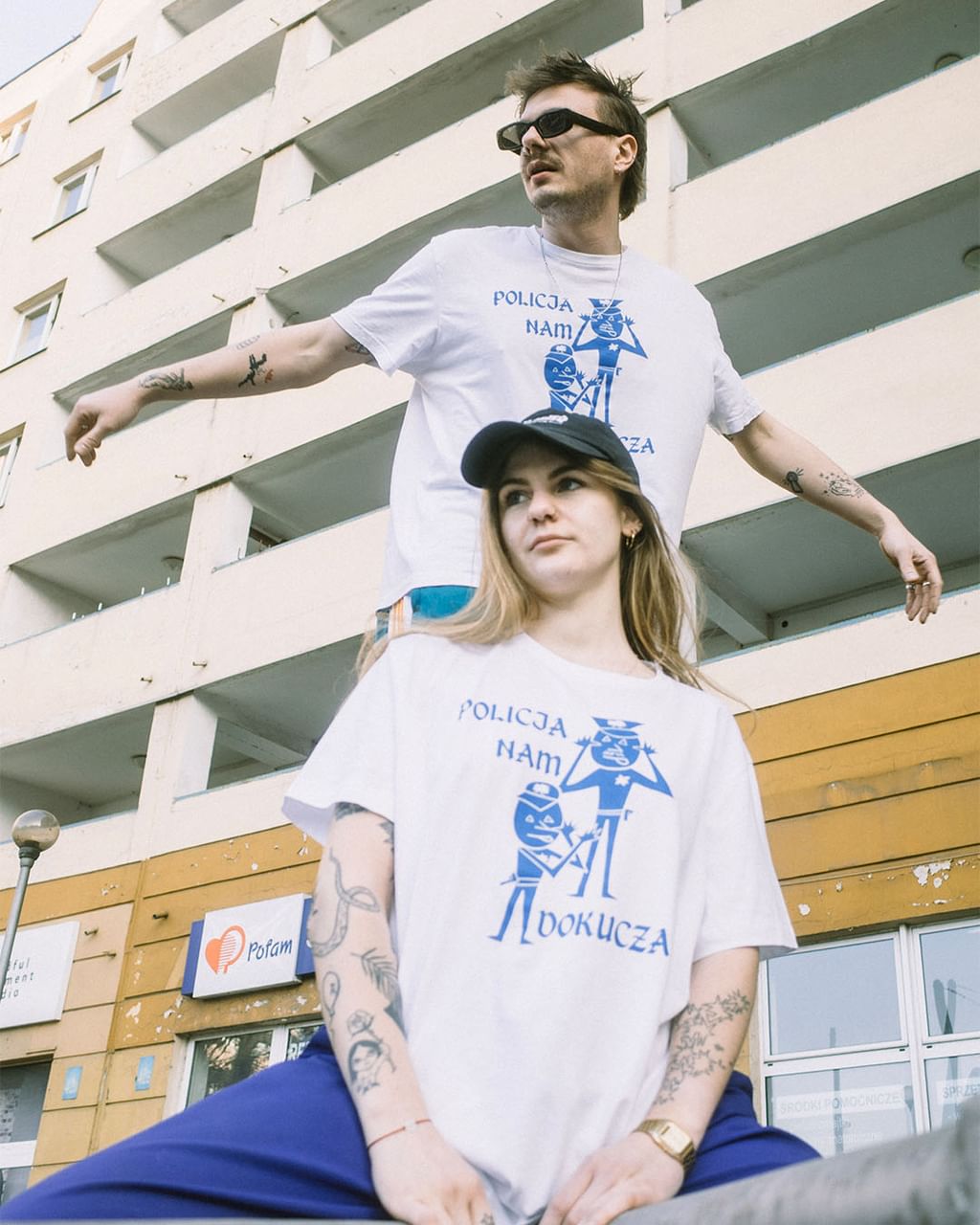 koszulka POLICJA NAM DOKUCZA