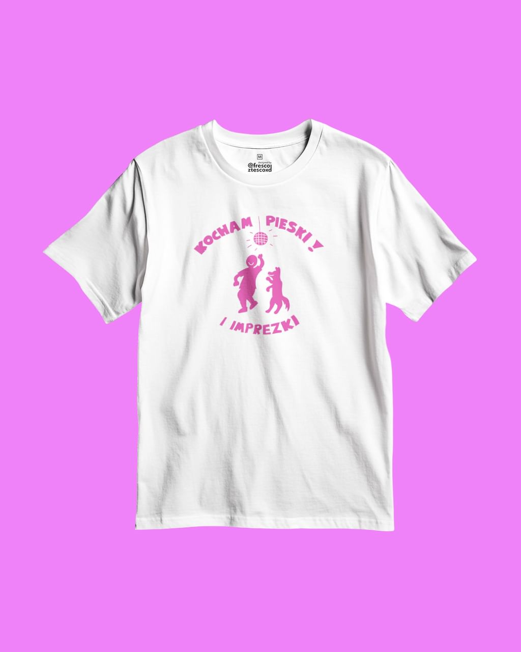 koszulka KOCHAM PIESKI I IMPREZKI