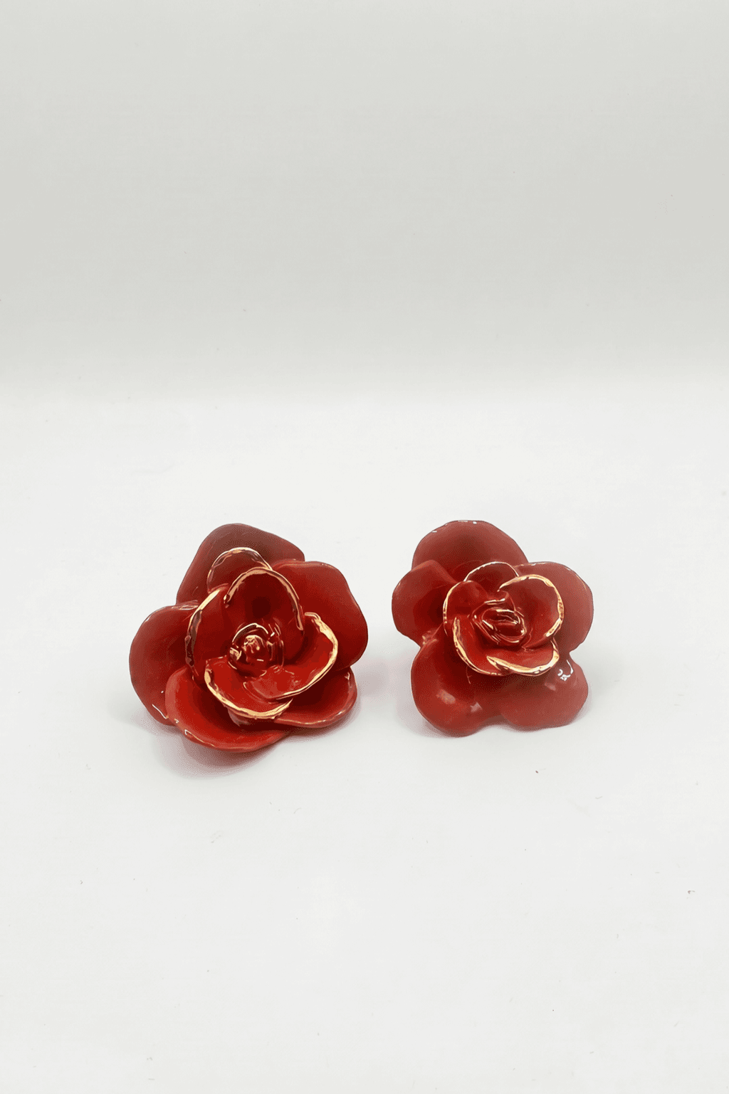 kolczyki ROSA burgund