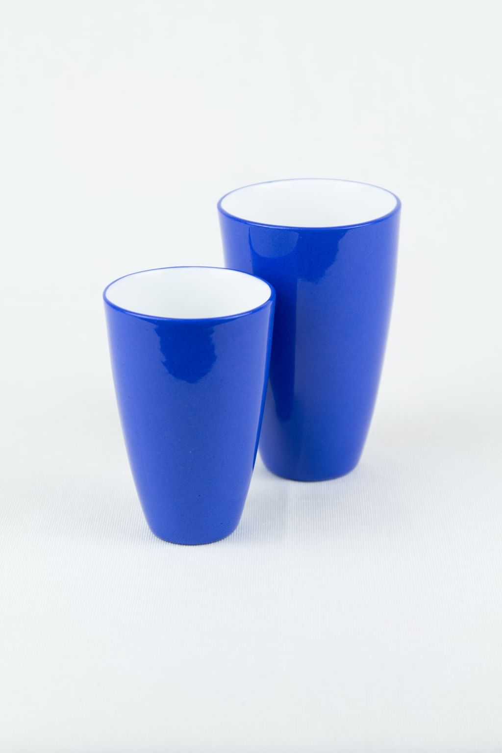 Kubek DUO kobaltowo-biały