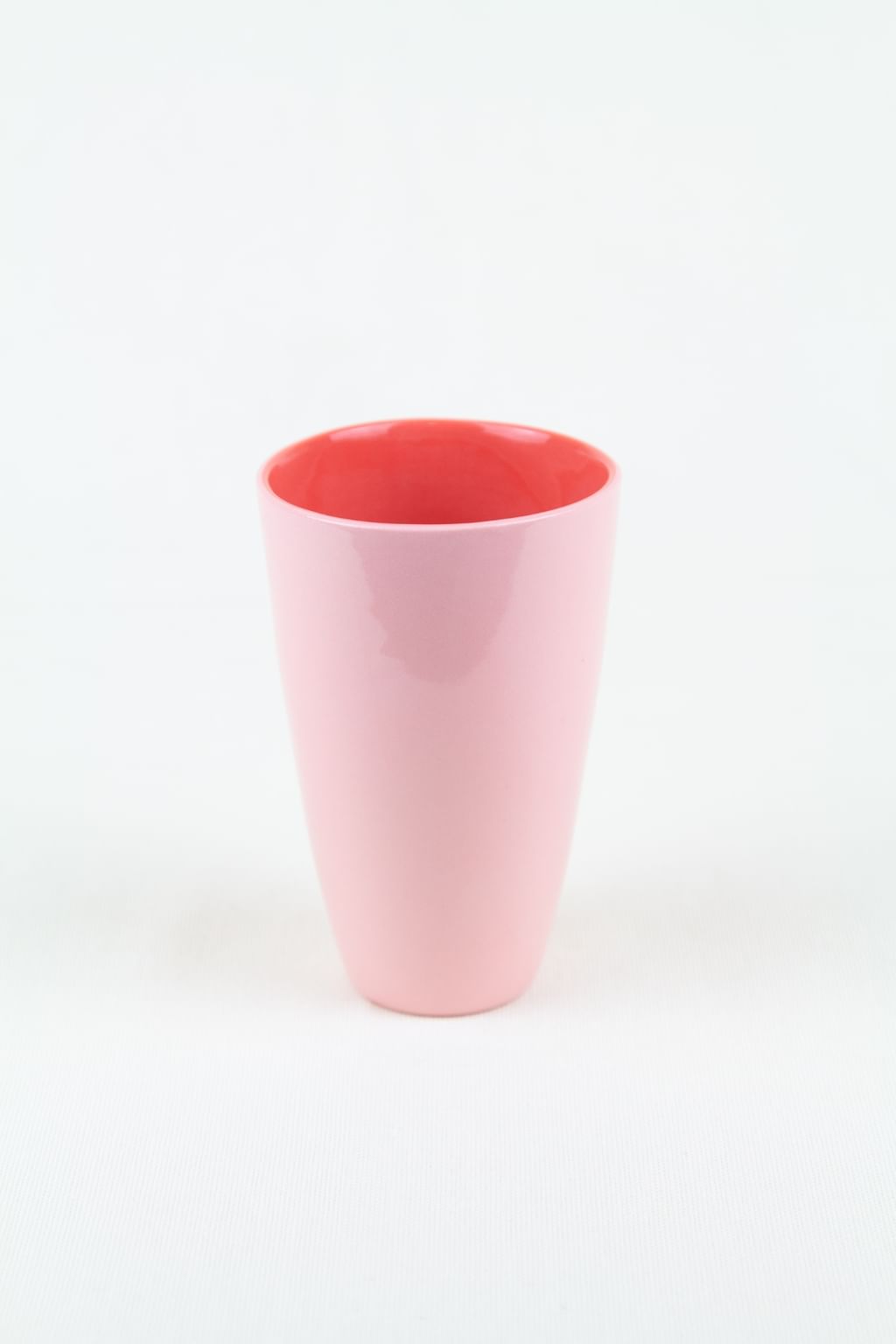 KUBEK DUO różowo-koralowy