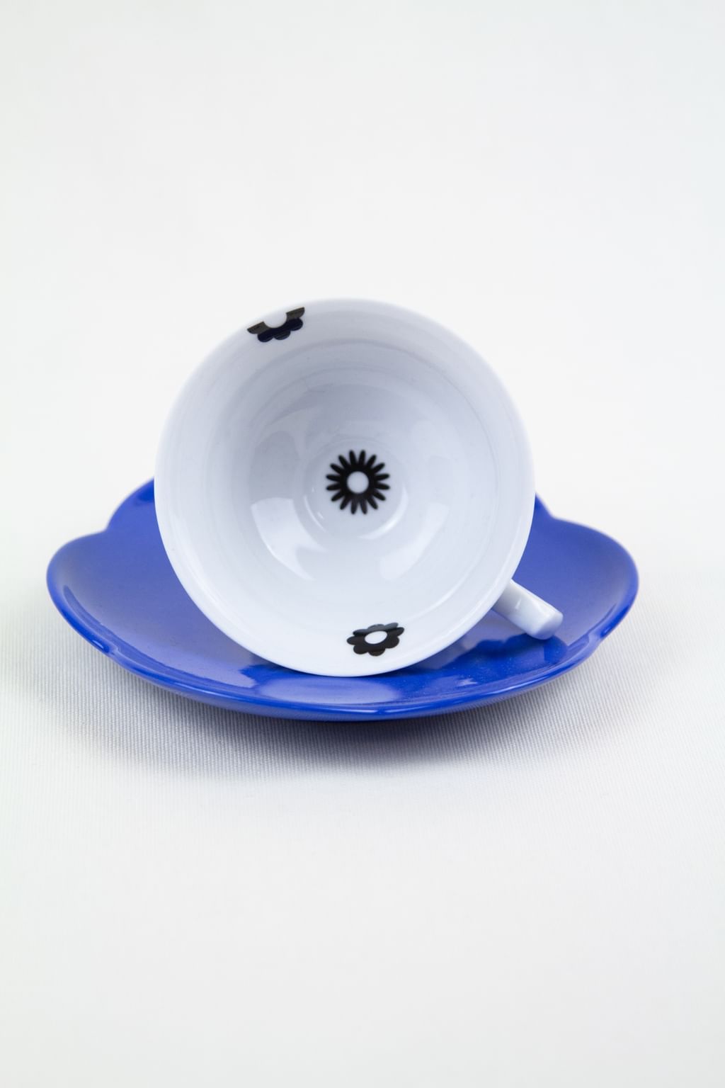 Filiżanka vintage ze spodkiem FLOR