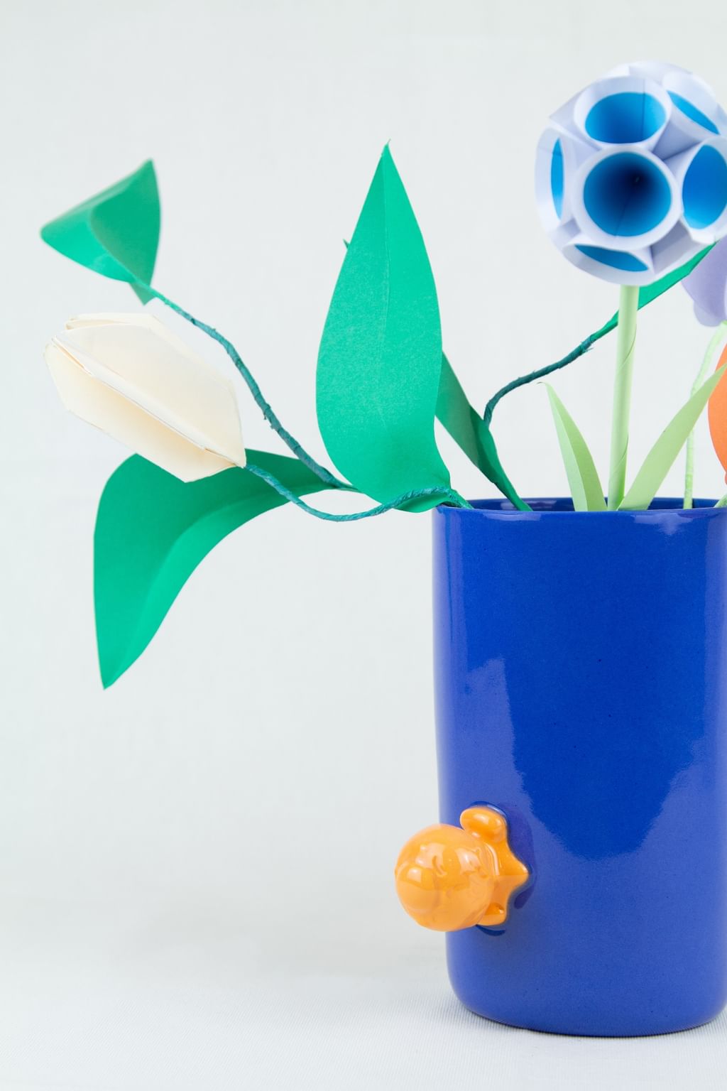 Wazon DIVA kobaltowy