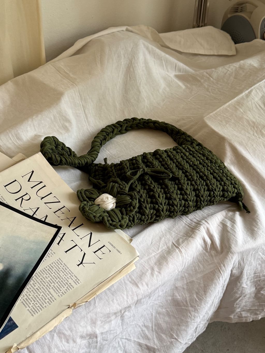 pleciona torebka FLOW