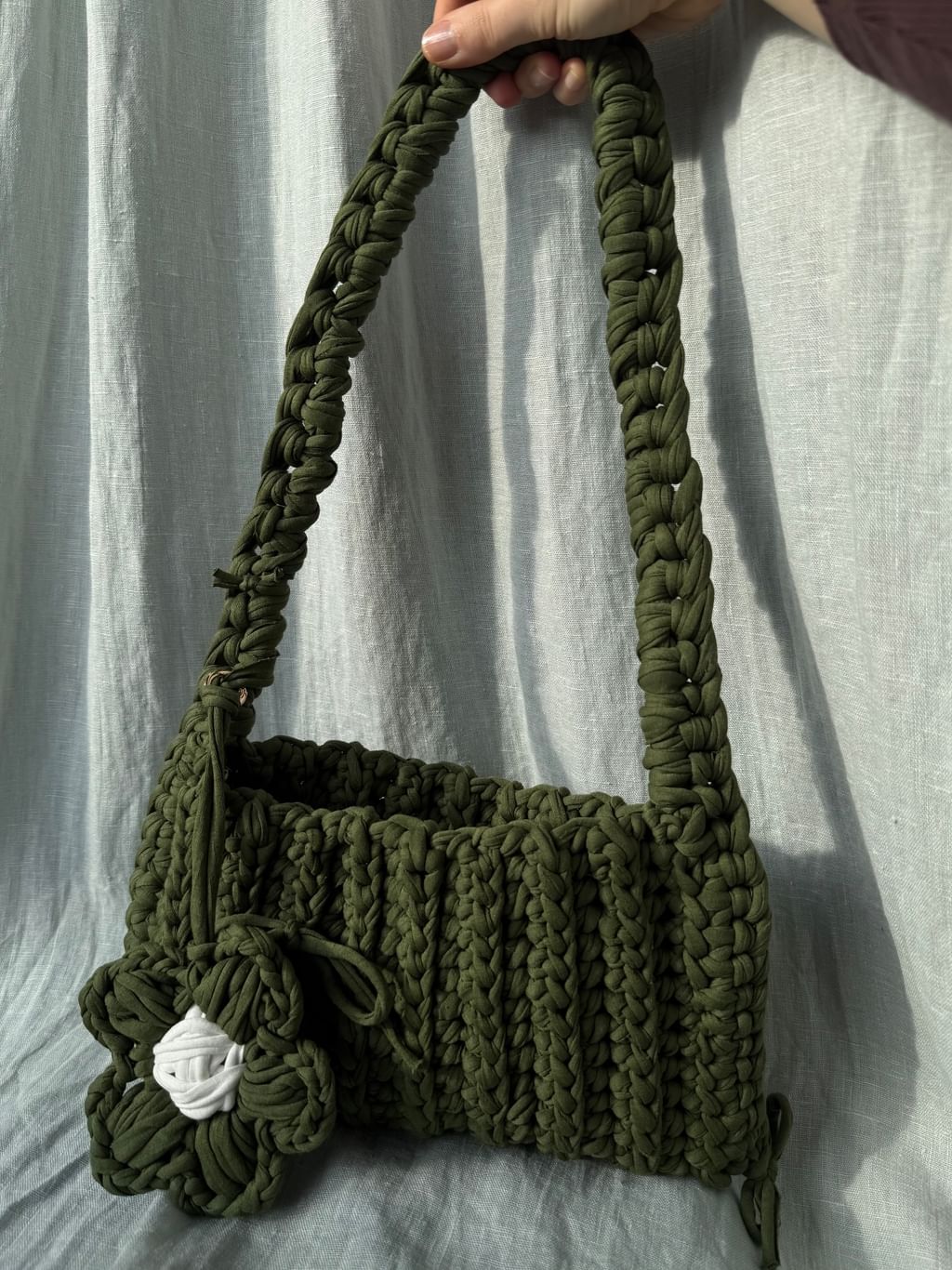 pleciona torebka FLOW