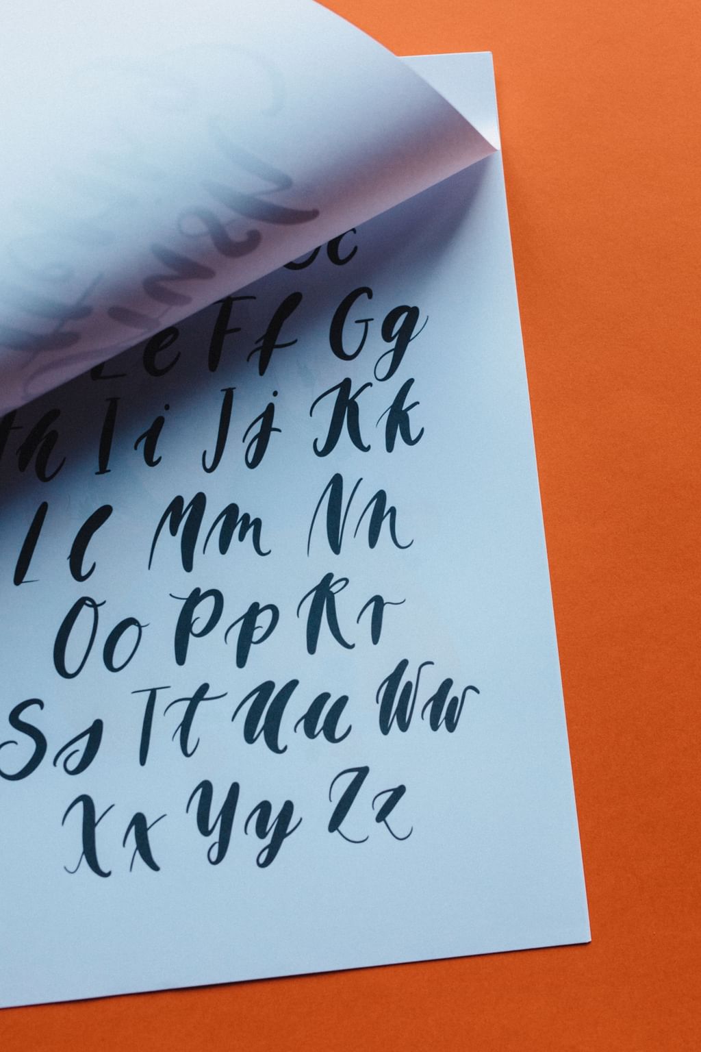 ALFABET BRUSHLETTERING