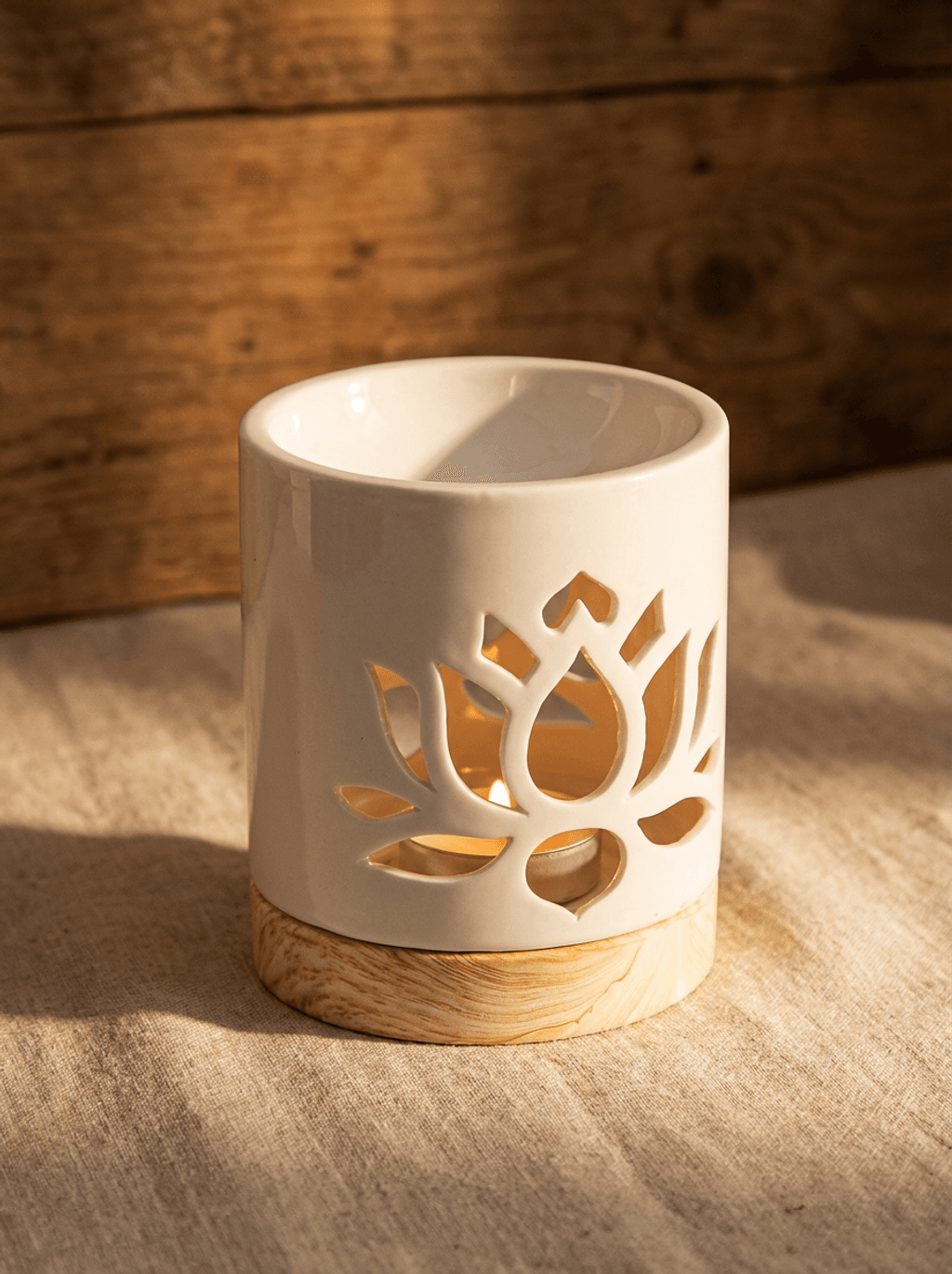 Ceramiczny kominek zapachowy Nénuphar