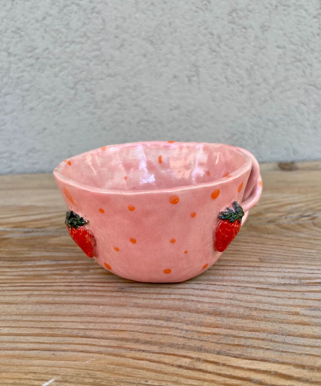 Filiżanka Strawberry Pink