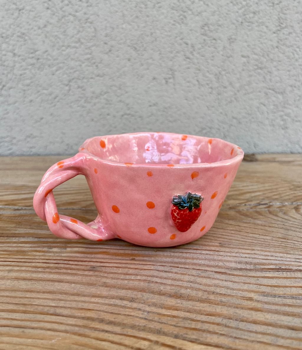 Filiżanka Strawberry Pink