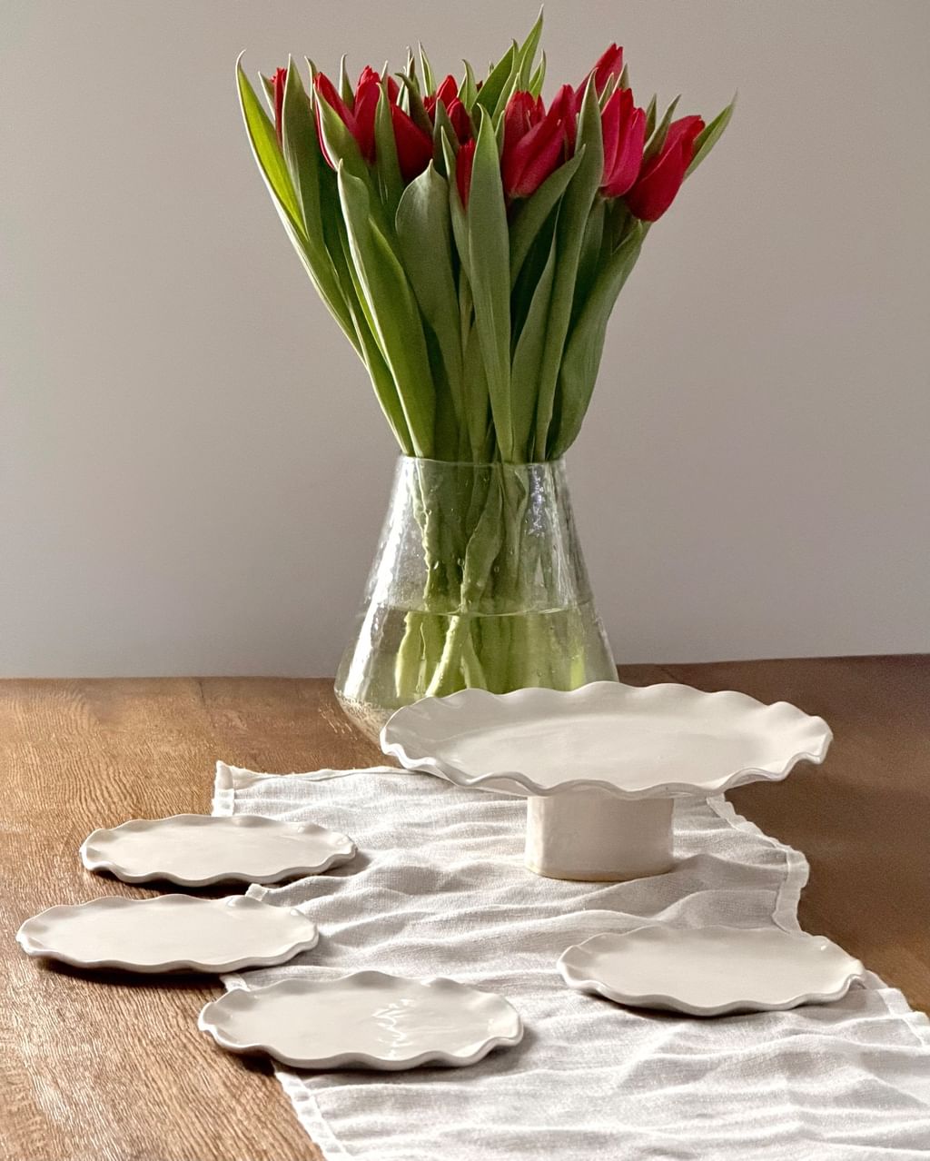 Patera i 4 talerzyki Zestaw