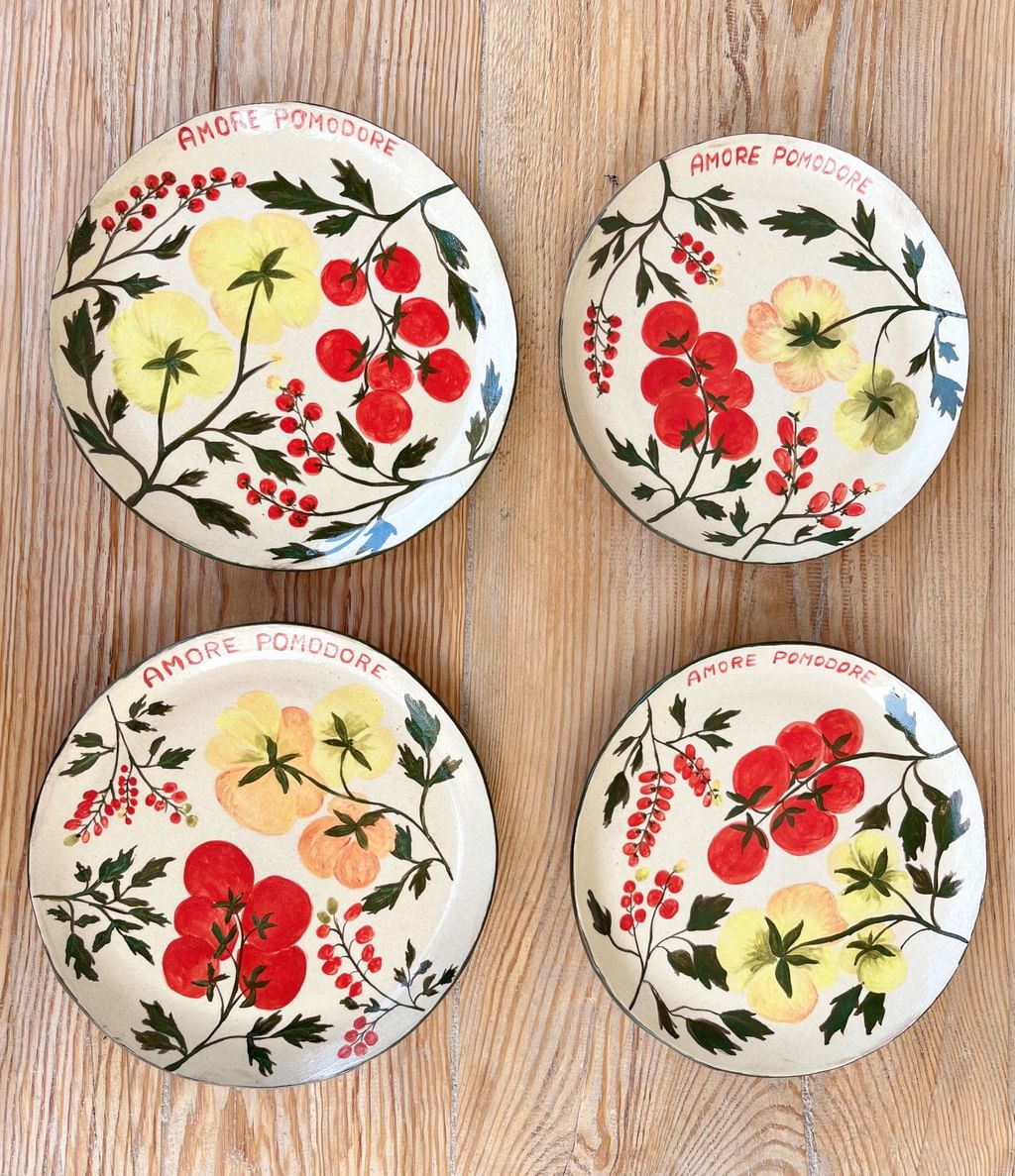 Talerze Amore Pomodore