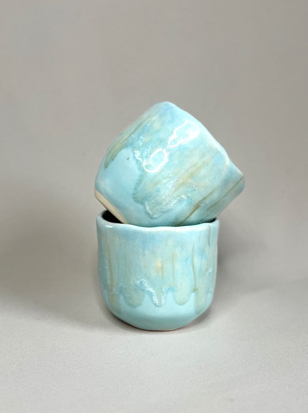 Dwie czarki Ice Blue 