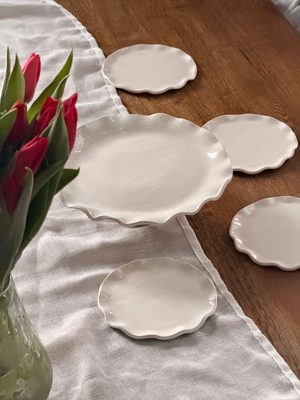 Patera i 4 talerzyki Zestaw