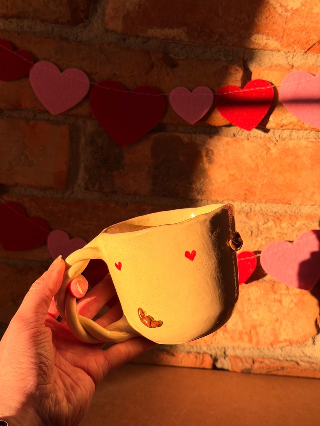 Kubek Love Croissant 