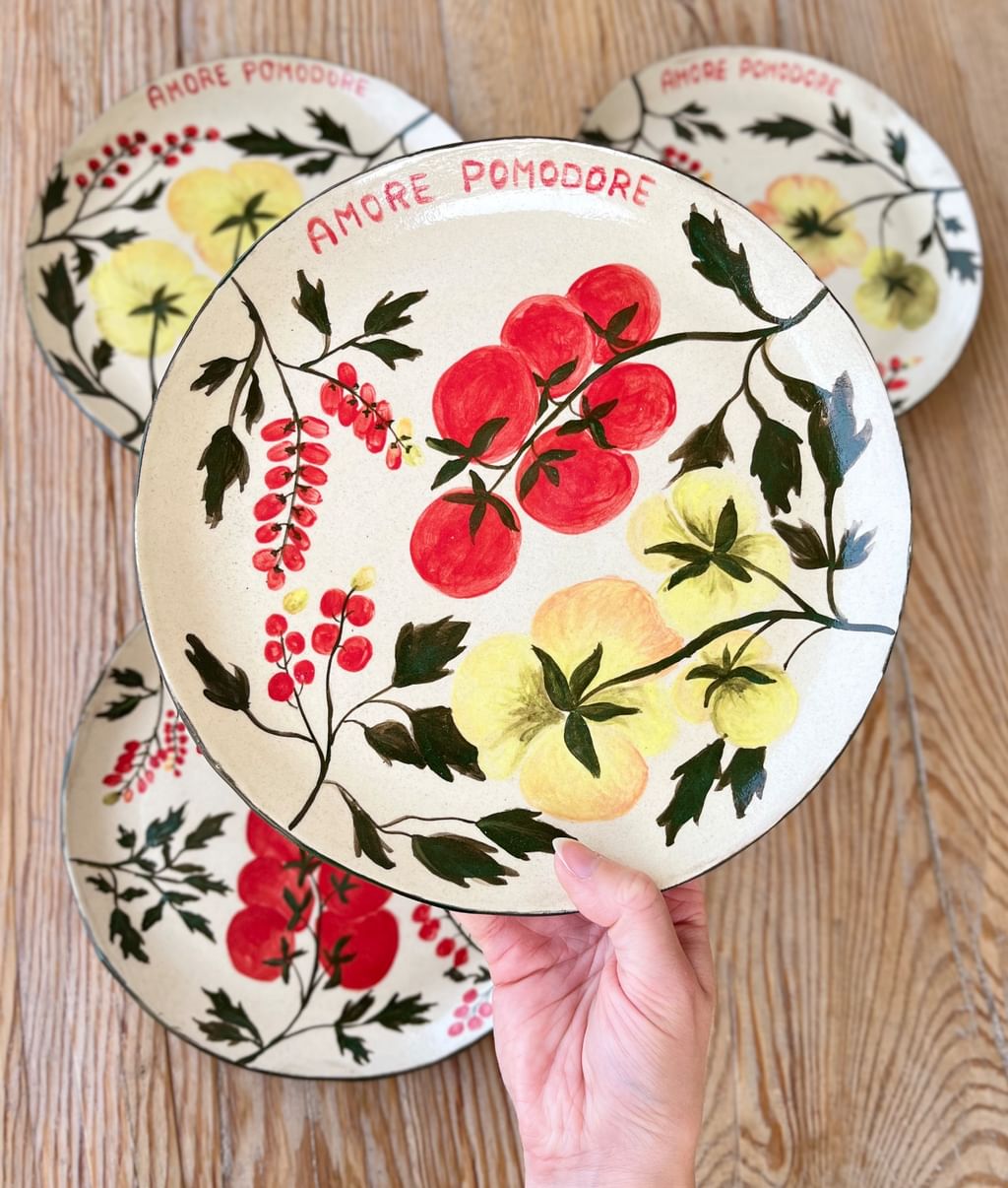 Talerze Amore Pomodore