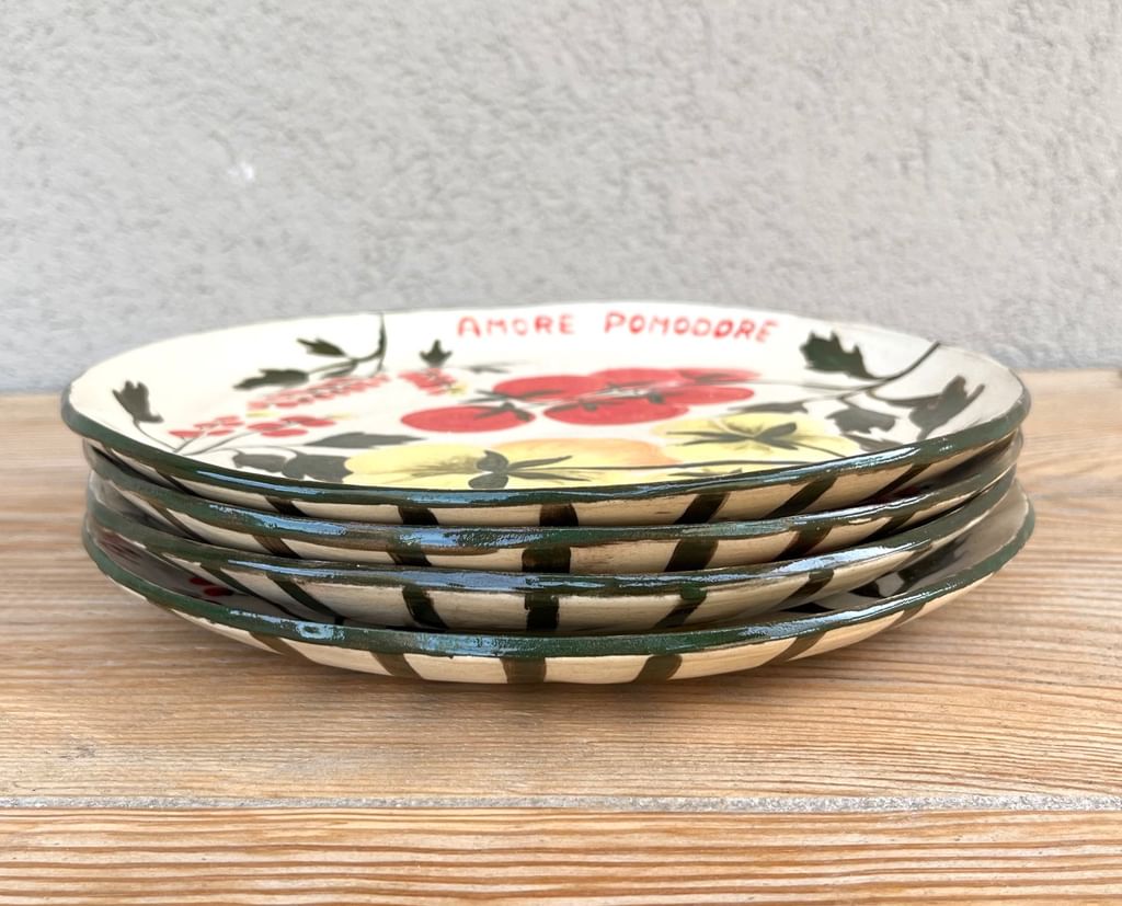 Talerze Amore Pomodore