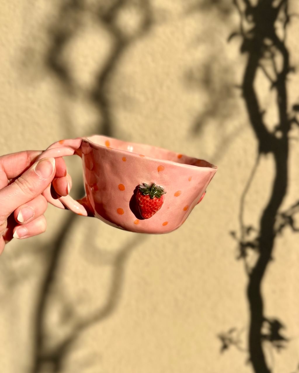 Filiżanka Strawberry Pink