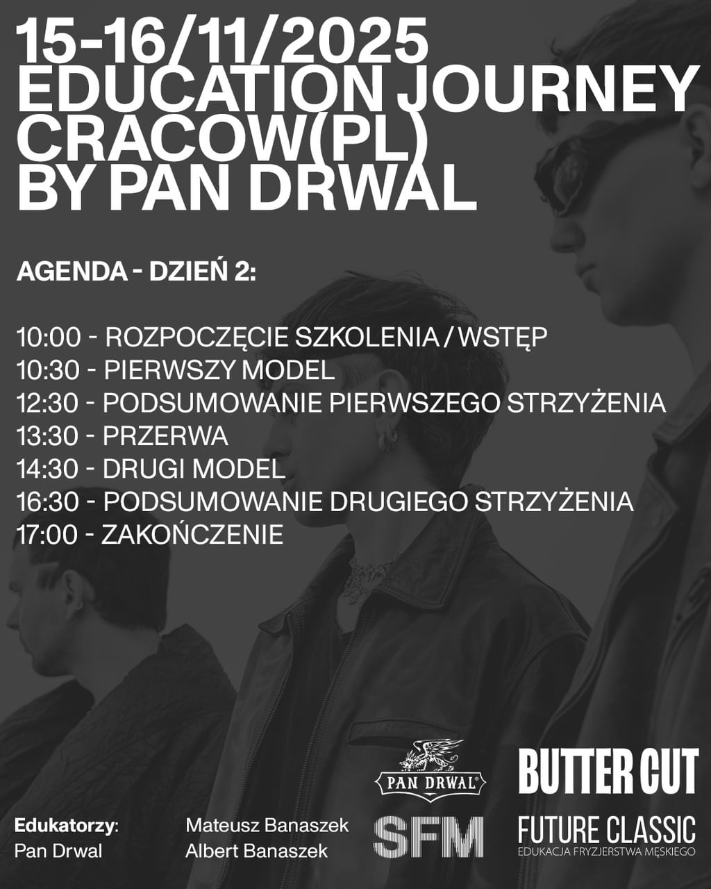 Look&Learn + Warsztaty : FUTURE CLASSIC X PAN DRWAL 15/16.11.2025