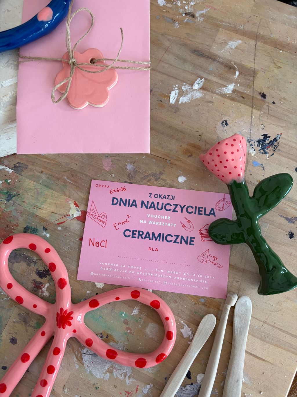 DZIEŃ NAUCZYCIELA - VOUCHER NA WARSZTATY
