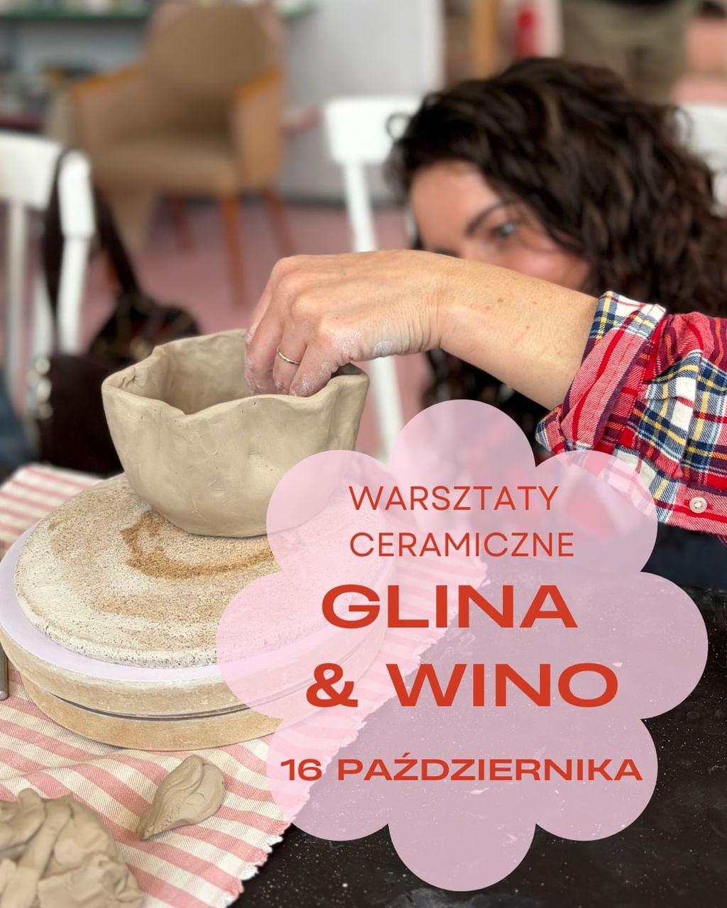 Warsztaty ceramiczne GLINA I WIN0 - 16 PAŹDZIERNIKA
