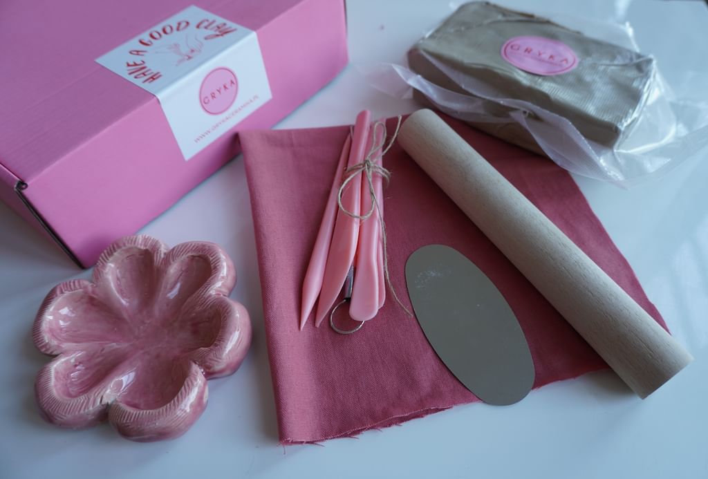 ZESTAW DIY Z GLINĄ SAMOUTWARDZALNĄ