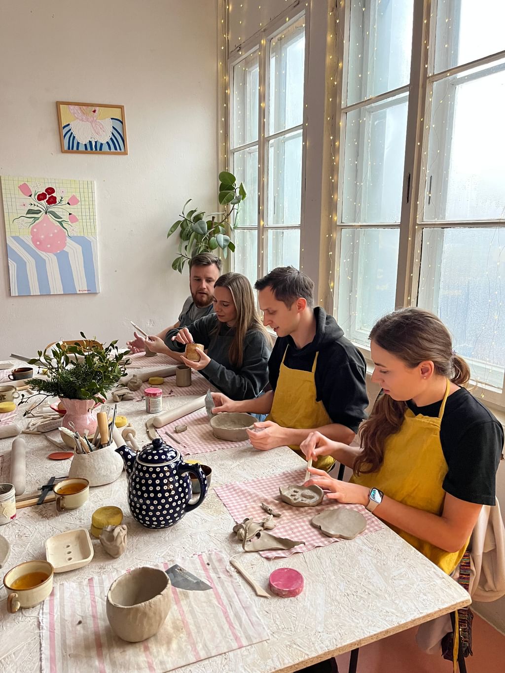 WARSZTATY CERAMICZNE GLINA I WINO - 6 GRUDNIA 