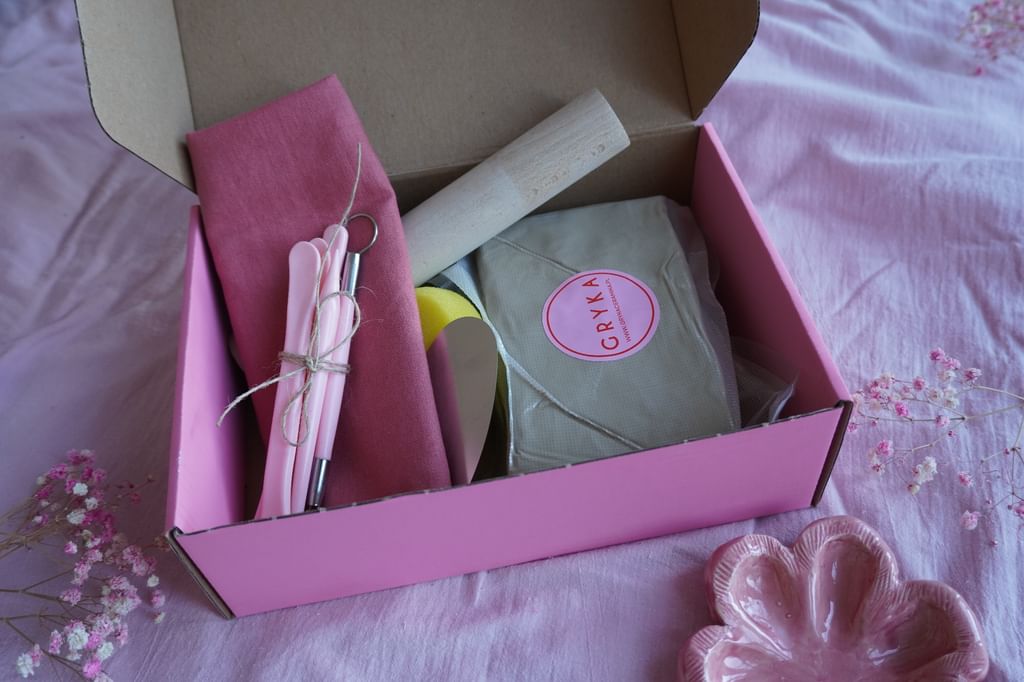 ZESTAW DIY Z GLINĄ SAMOUTWARDZALNĄ